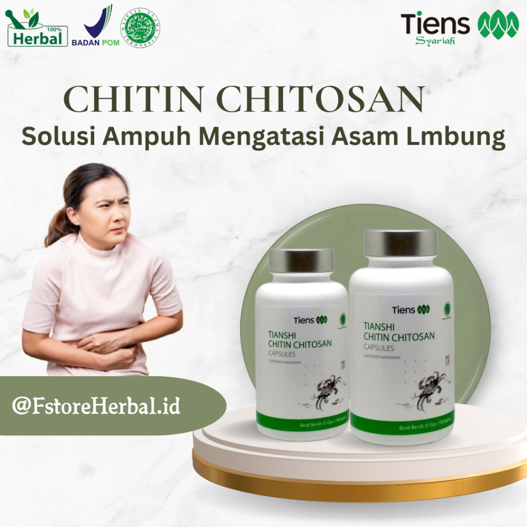 Obat Asam Lambung Kronis Maag Asam Lambung Chitin Chitosan Asam Lambung Obat Herbal Maag