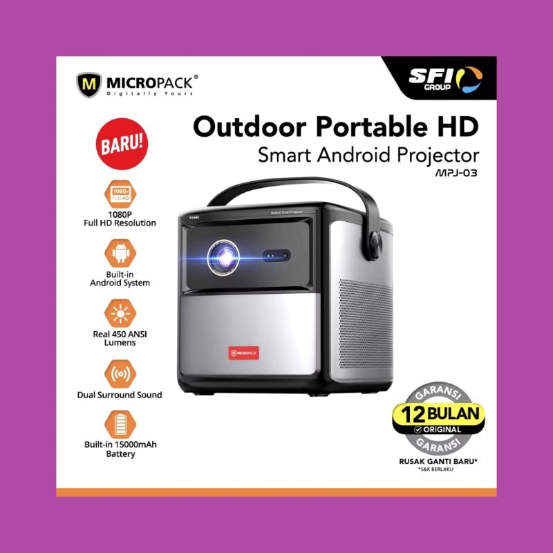 Proyektor Micropack MPJ-03
