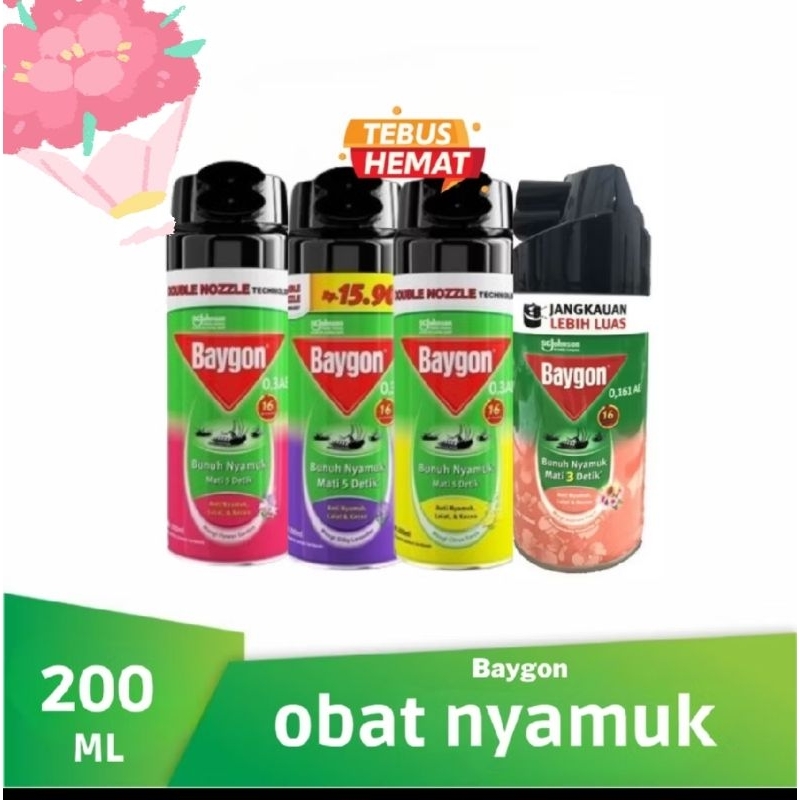 

Baygon semprot 200 ml