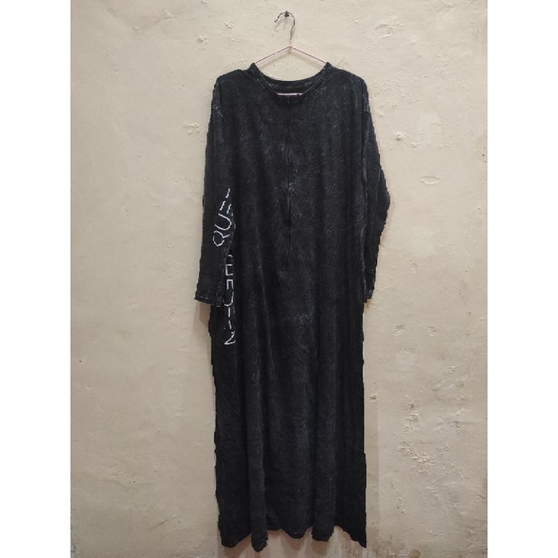 Preloved TRZ Lesson Gamis Casual Ta By Trz - Gamis Kaos Washing