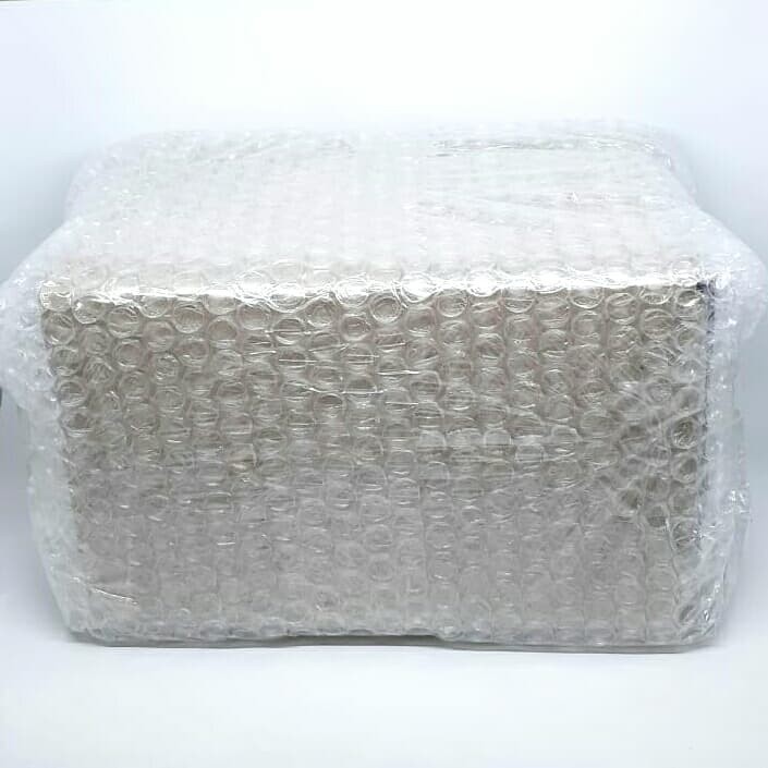 

Packing Ekstra Kardus dan Bubble Wrap