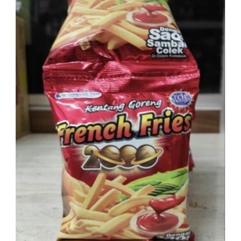 french fries 2000 1 karton/dus