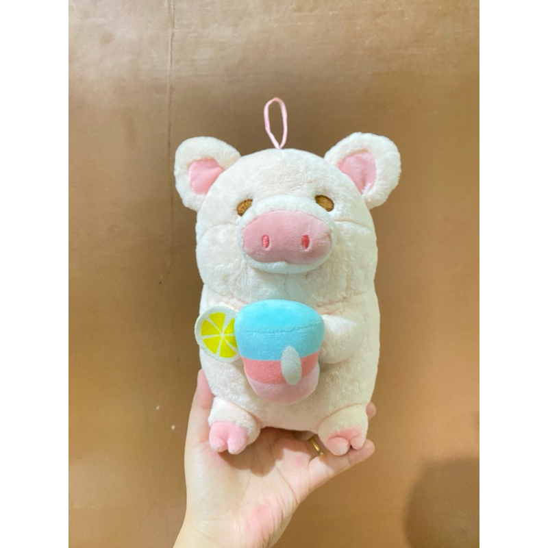Boneka Karakter Babi Lucu size 22cm / Boneka Babi / Boneka Babi Pink