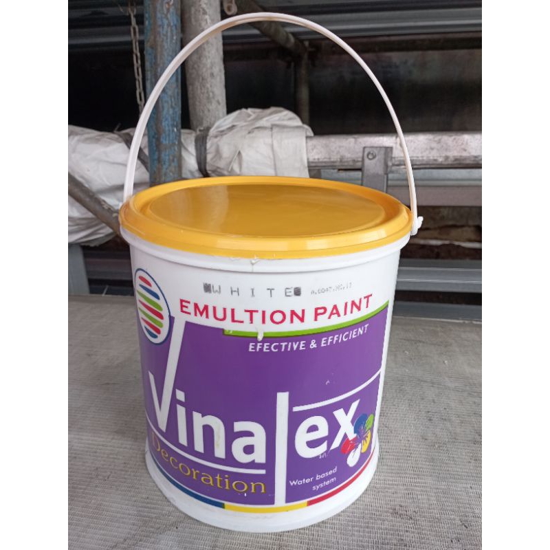 cat tembok vinalex 5 kg putih