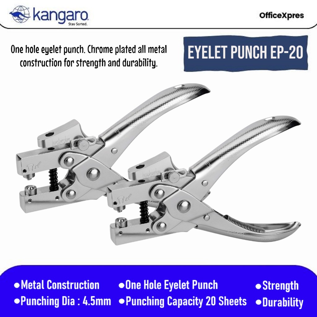 

One Hole Eyelet Punch EP-20 / Pembolong Eyelet EP 20 / Pelubang Mata Ayam EP20 / One Hole Punch / Pelubang Sabuk EP-20