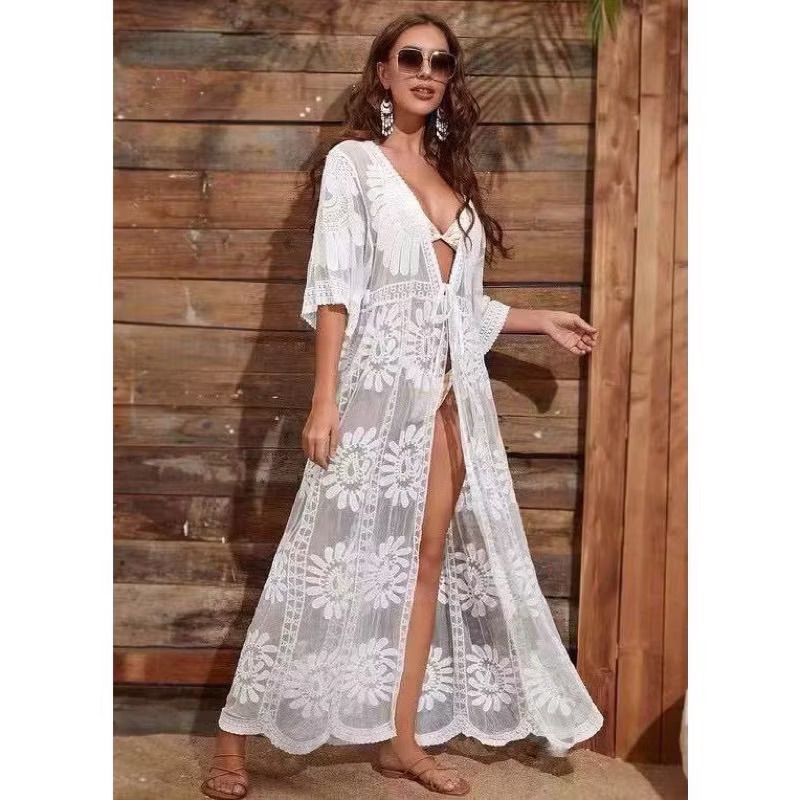 DISKON REAL PICTURE - OUTER PANTAI IMPORT / LACE OUTER / OUTER PUTIH