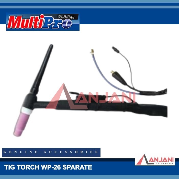 STANG LAS ARGON WP-26 SPARATE MULTIPRO WELDING TIG TORCH SEPARATE CONNECTOR WP26