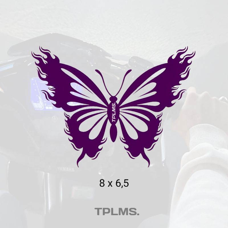 

TPLMS-L.Mesagank | Stiker ButterflyEra hologram