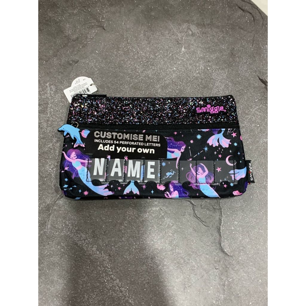 

SMIGGLE LIMITLESS PENSILCASE ALL ROUND ID MERMAID - TEMPAT PENSIL SMIGGLE