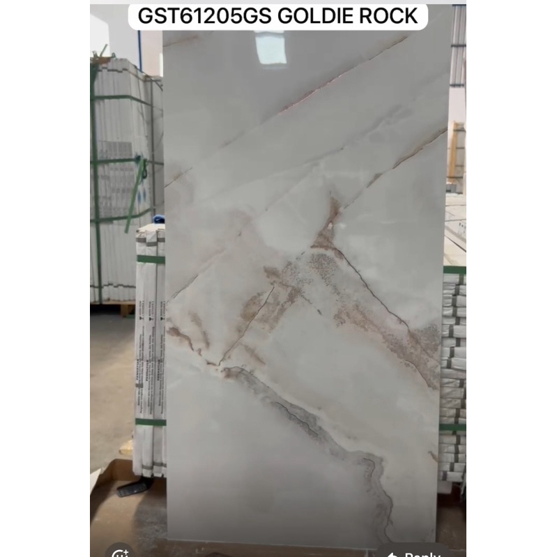 Granit 60x120 MC Goldie Rock Motif Marmer Mewah