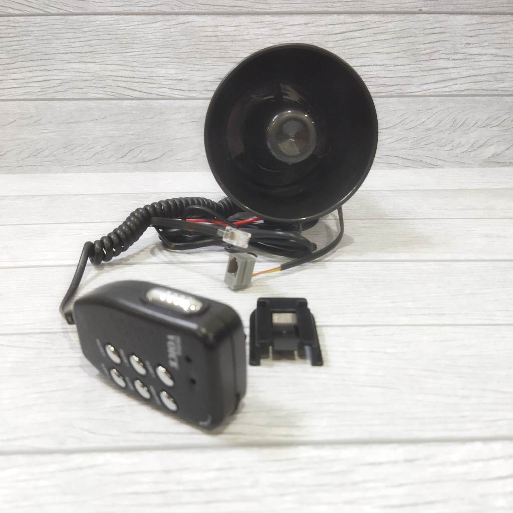 Klakson TOA Kazito + Speaker + Mic Klakson Motor 6 Suara 30W Klakson Sirine Universal Klakson TOA