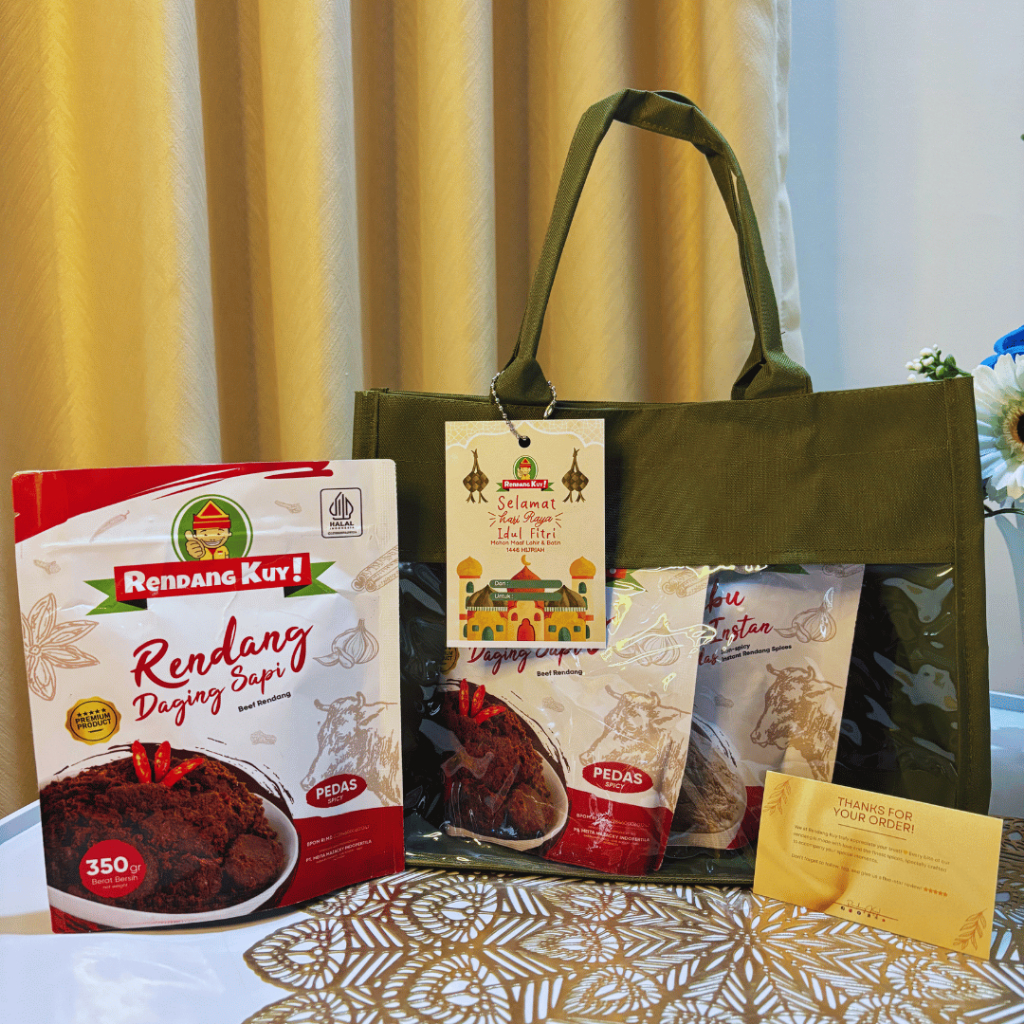 

Eid Hampers Hemat Lebaran - Rendang Kuy Hampers Berkesan