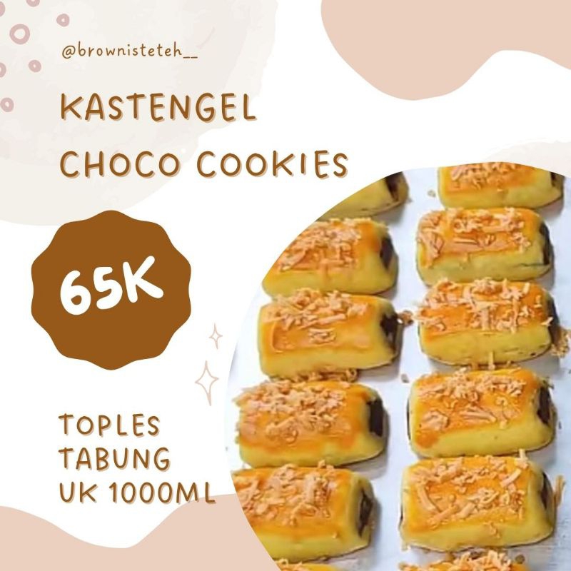 

KASTENGEL CHOCO COOKIES TOPLES TABUNG 1000ML