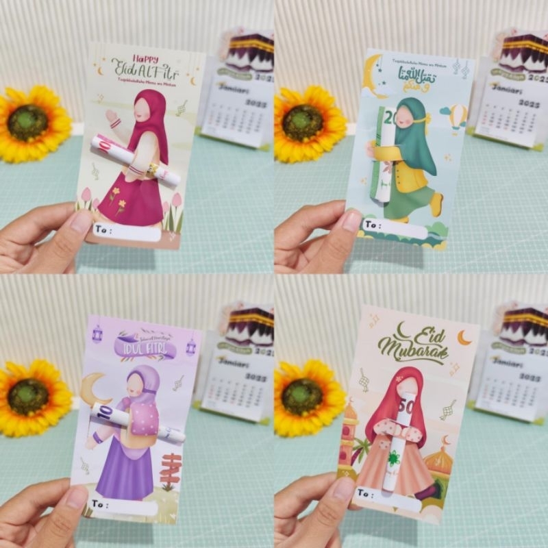 

10 pcs Amplop THR gulung/Amplop Lebaran/Angppao lebaran