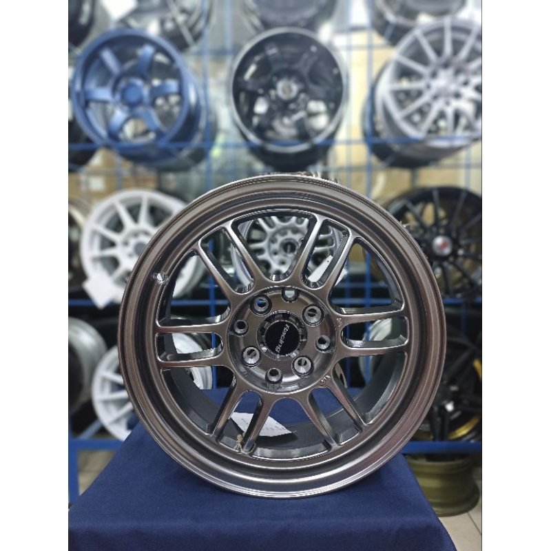 velg mobil RPF1 R15 hyper black by raysclub