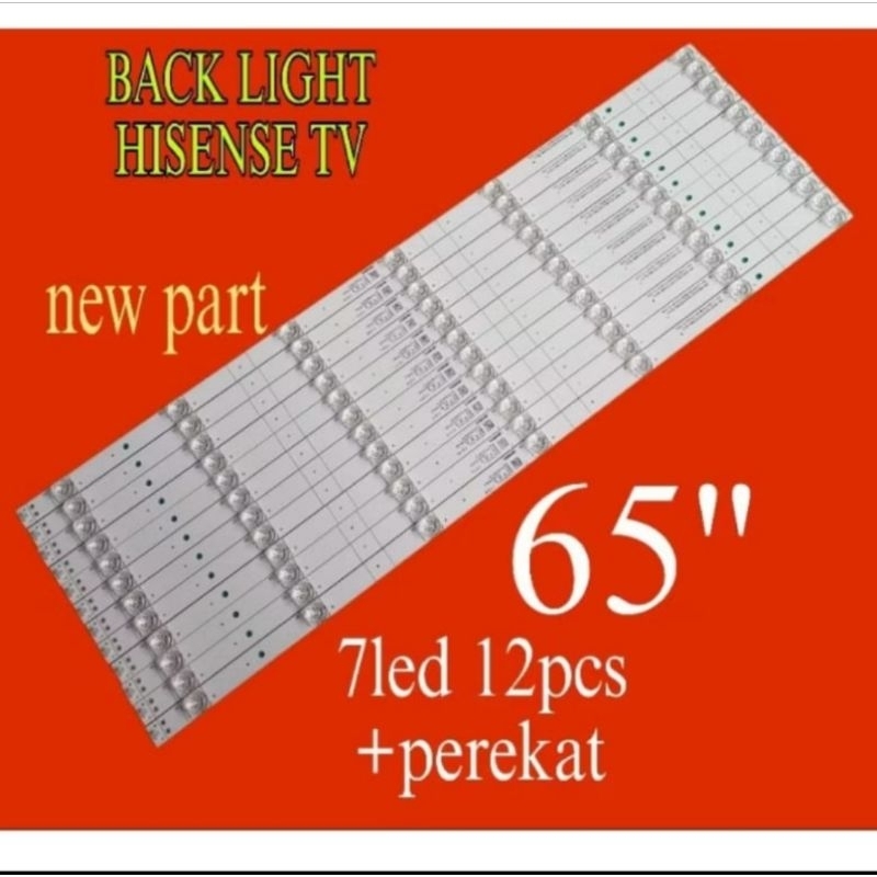 BACKLIGHT TV HISENSE 65