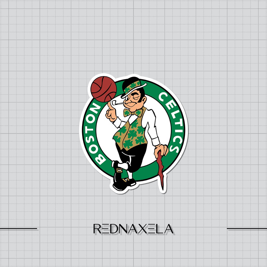 

Stiker Vinyl Boston Celtics NBA Stiker Koper Outdoor Stiker Laptop Waterproof Sticker