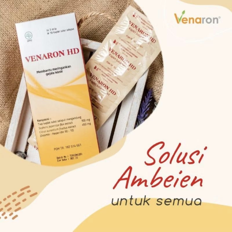 VENARON - VENARON HD OBAT AMBEIEN ISI 10 TABLET