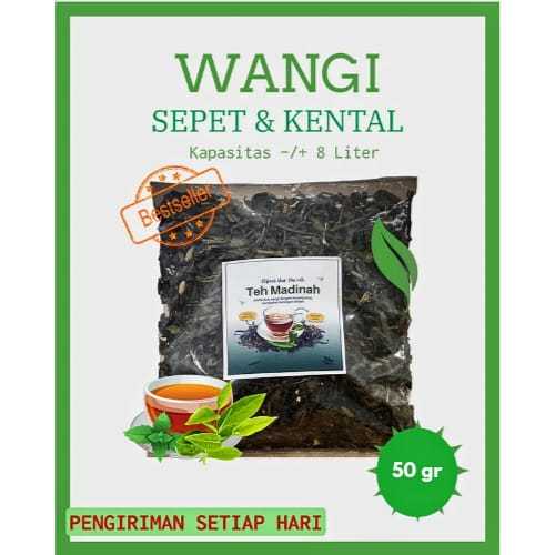 

Teh Madinah|WANGI SEPET KENTAL HALAL||kemasan 50gr