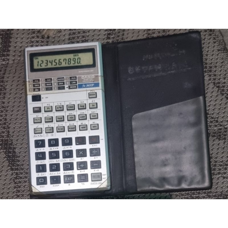 kalkulator Casio fx-3600P Made in Japan seken mulus