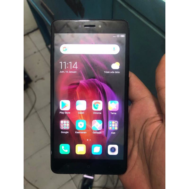 Xiaomi Note 4X LTE 3/32GB Second Ex Resmi Original