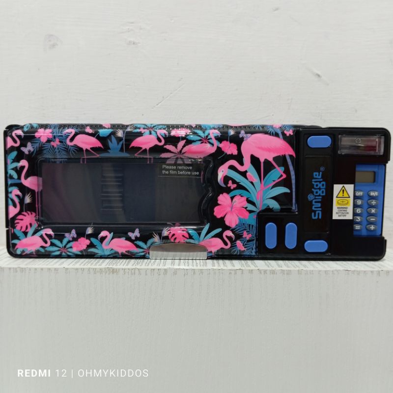 

ori original smiggle all stars pop out pencil case black pink flamingo bright side beyond pencil box pencilcase kotak pensil tempat ark anak sekolah ada calculator kalkulator cewek perempuan alat tulis kantor wadah penyimpanan