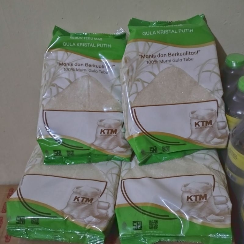 

Gula pasir KTM kemasan 1kg