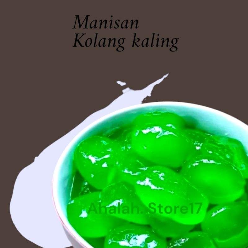 

[ANS] 500 gr Manisan kolang kaling Super Kenyal rasa pandan