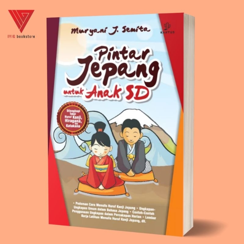 Iyig - Buku pintar jepang untuk anak SD - buku bahasa jepang untuk pemula - Diva press - buku anak