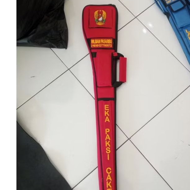 Tas bordir pedang pora pamen TNI AD/ Sarung bordir pedang pora pemen TNI AD