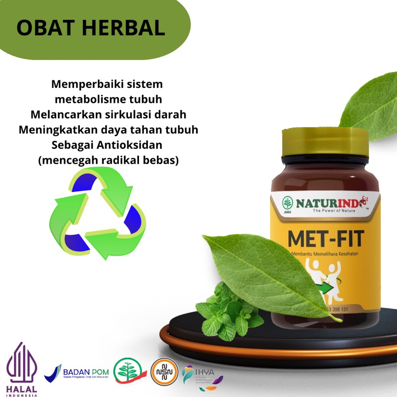 Obat Herbal Mengatasi Alergi Gatal-Gatal Naturindo Metfit