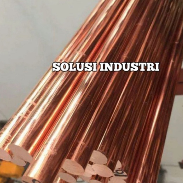 Terbatas Grounding Rod As Tembaga 1 mm x 1 Meter  Tembaga Murni