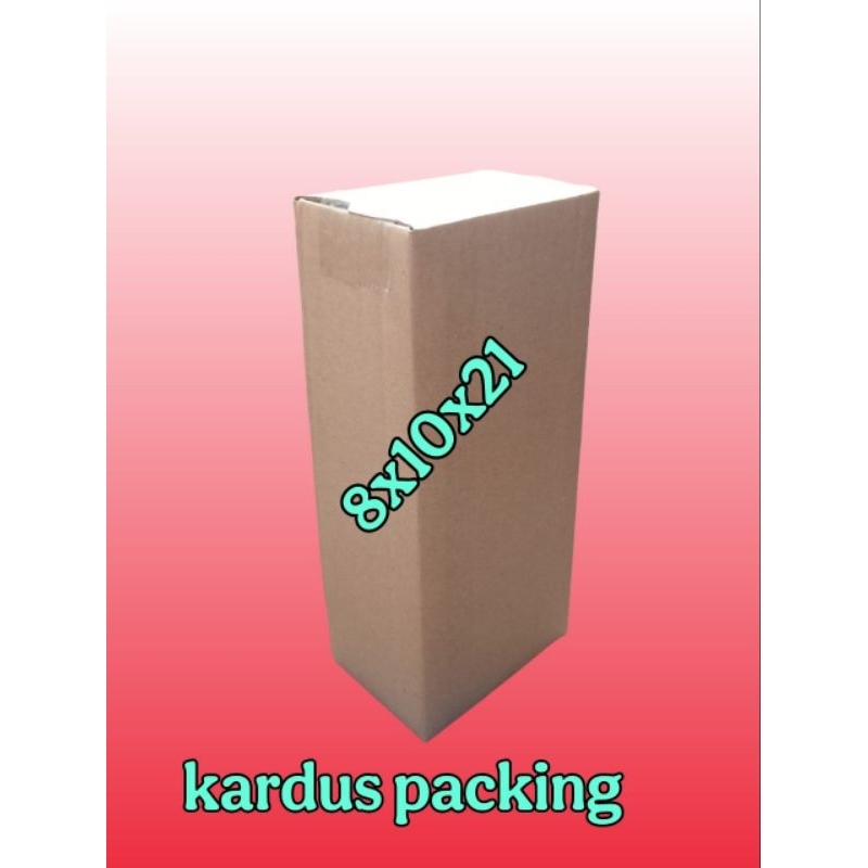 

kardus packing UK 8x10x21 kardus kecil kardus besar