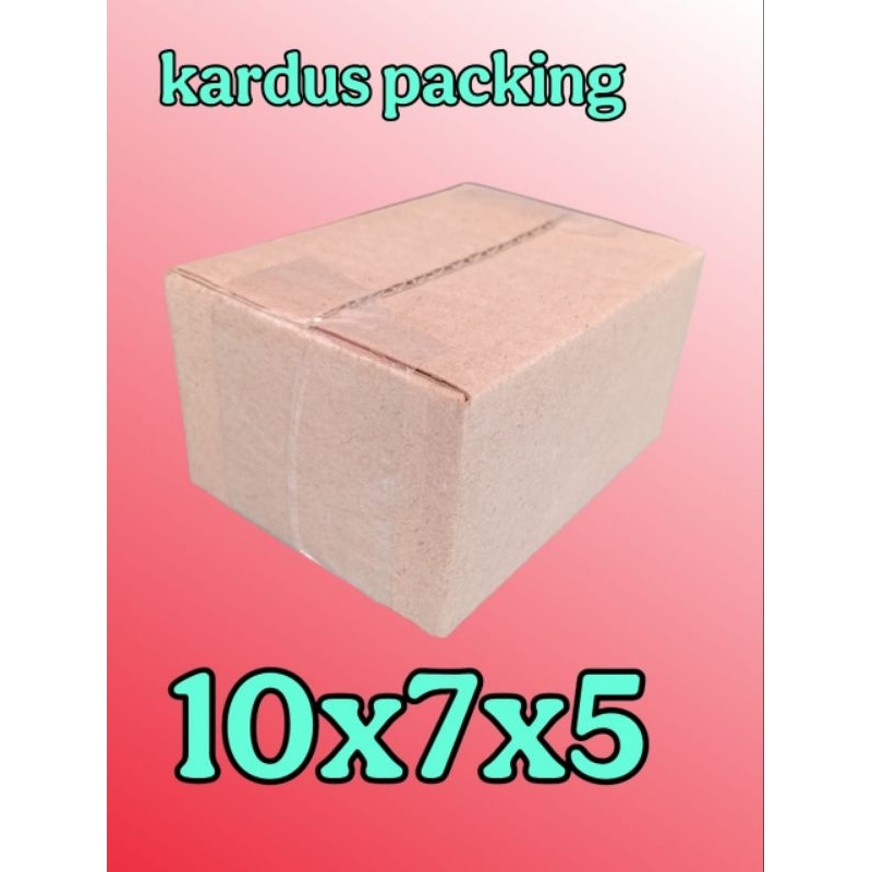 

kardus packing UK 10x7x5 kardus kecil