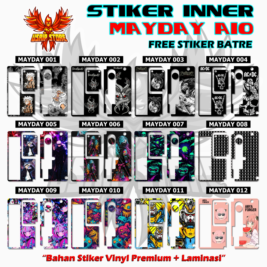 

STIKER 1NNER MAYDAY DESAIN BARUS