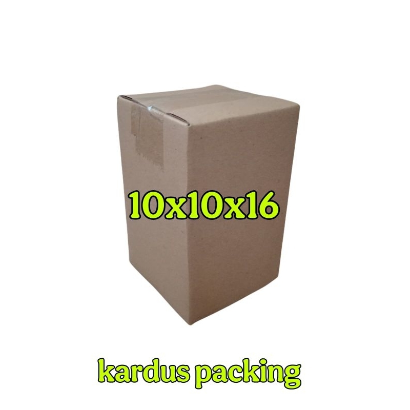 

kardus packing UK 10x10x16 kardus besar
