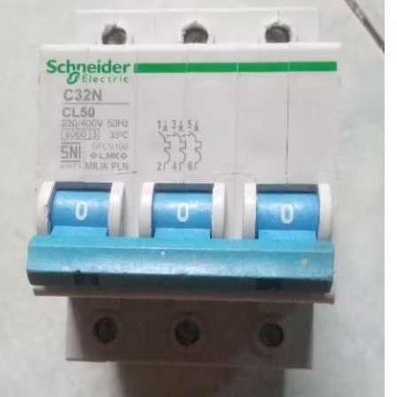 MCB modif 3 phase anti jeglek request 10a sampai 50a