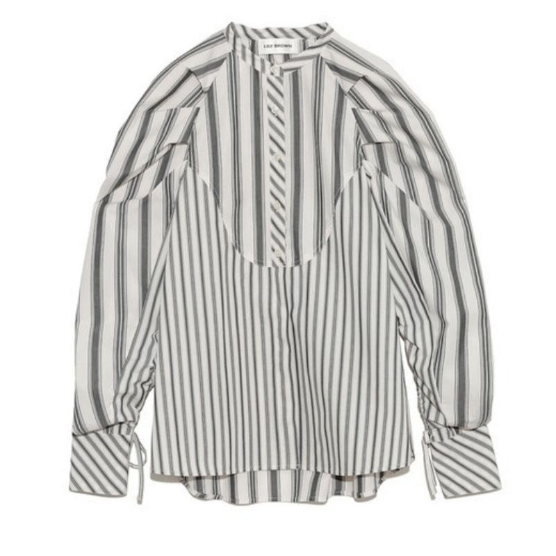 LILY BROWN stripe blouse