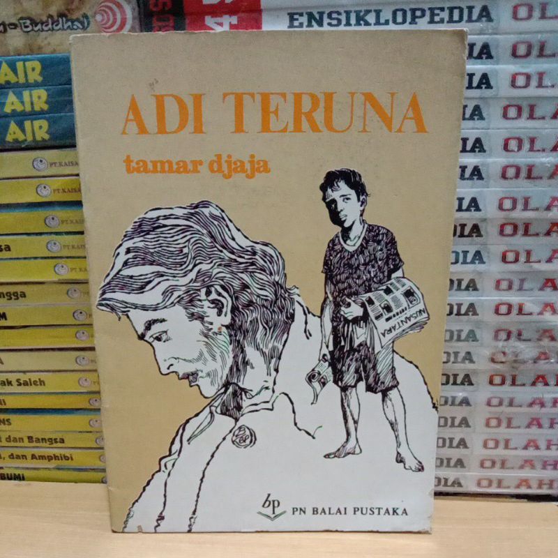 Buku Sastra Original ADI TARUNA Tamar Djaja Balai Pustaka