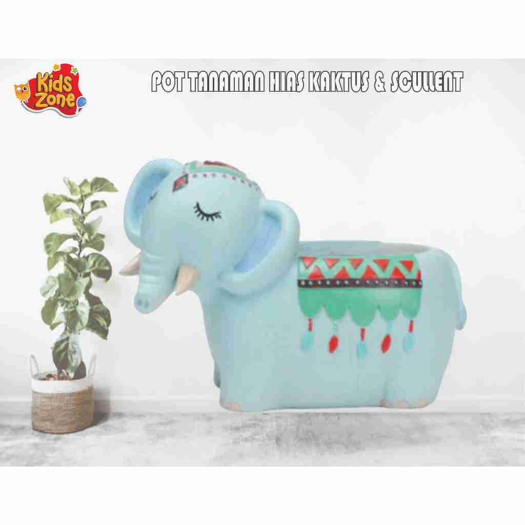 POT GAJAH – Pot Tanaman Hias Unik untuk Kaktus & Sukulen