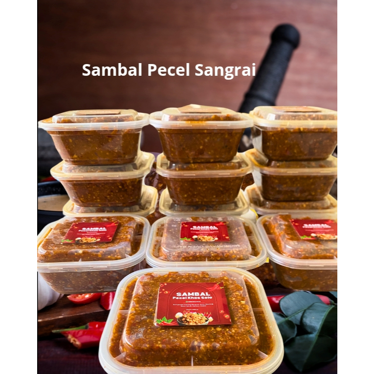 

Sambal Pecel Sangrai 500gram