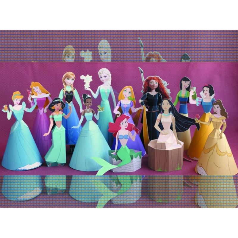 MINIATUR POLA PAPERCRAFT PRINCES #POLA #PAPERCRAFT #MINIATUR