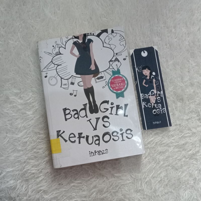 Buku Novel Badgirl vs Ketua OSIS Preloved (Bekas)
