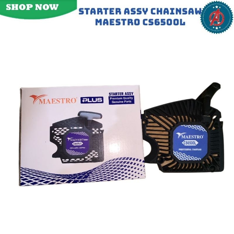 Recoil Stater Assy Chainsaw Maestro 6500 6500L / Tarikan Engkol Chainsaw - Sparepart Mesin Gergaji K