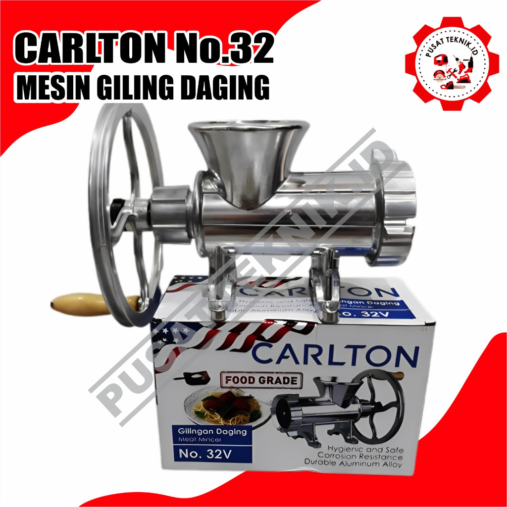 CARLTON GILINGAN DAGING MANUAL NO 32 PENGGILING DAGING BAKSO GILING DAGING