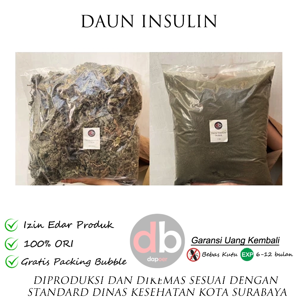 

Daun Insulin Bubuk Insulin Kering 1kg