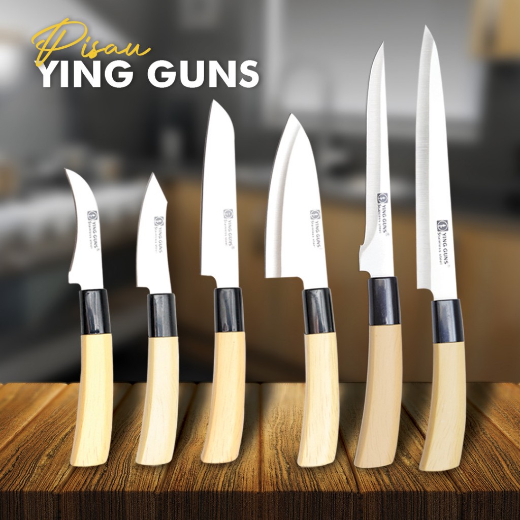 Pisau Dapur Stainless-Chef Knife Ying Guns