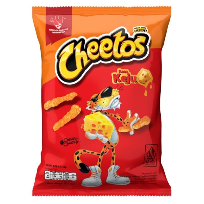 

Cheetos Makanan Ringan Rasa Keju 50 gram