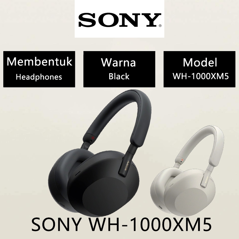 8K7V 100% OriginalSony Wh-1000Xm5 Wireless Noise Cancelling Headphone / Headset Head Phone