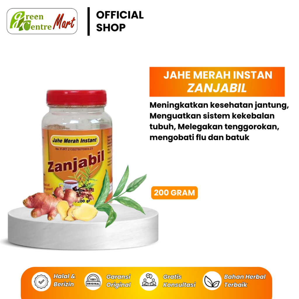 

JAHE MERAH INSTAN ZANJABIL JAHE BUBUK ALAMI